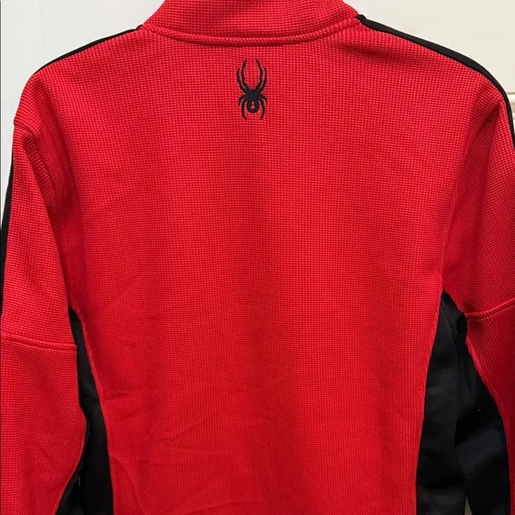 NWT Spyder Men's Performance Jacket in Red and Black size small - Picture 9 of 16